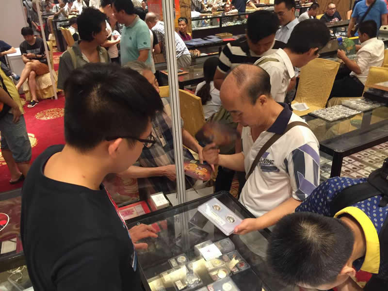上海中金國衡送評中心參展2017第四屆中國錢幣收藏博覽會 上海中金國衡送評中心參展2017第四屆中國錢幣收藏博覽會